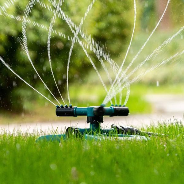 Розумна система поливу на 360 градусів, LAWN SPRINKLER / Садовий розпилювач для газону / Спринклерний розбрискувач 234568279 фото