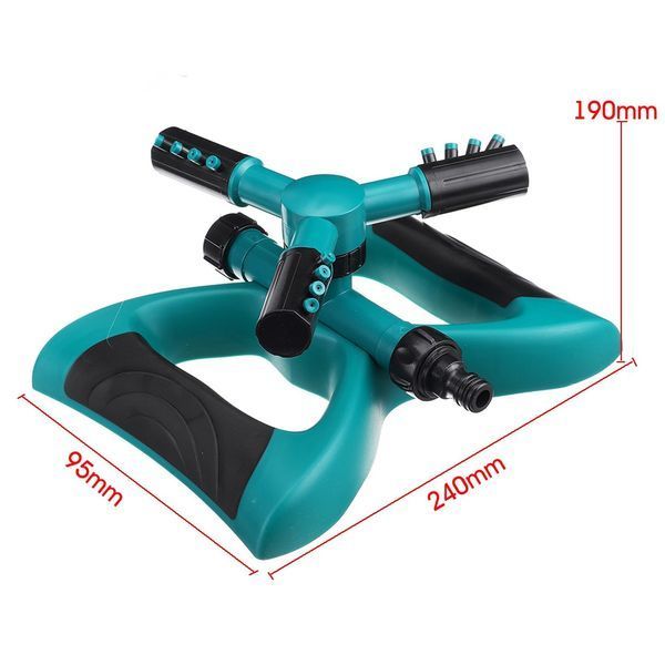 Розумна система поливу на 360 градусів, LAWN SPRINKLER / Садовий розпилювач для газону / Спринклерний розбрискувач 234568279 фото