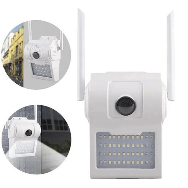 Уличная IP камера наблюдения с подсветкой и WIFI, CAMERA D2 / Наружная видеокамера / Вай-фай камера для дома 234565458 фото