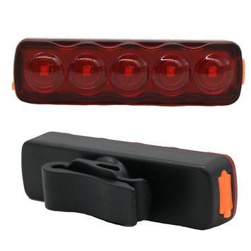 Велофонарь влагостойкий, от USB, XFL-101-5LED / Фонарик на велосипед / Фонарик для велосипеда / Велофара 234571806 фото