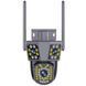 Уличная WIFI камера видеонаблюдения 9MP, 6K, 3 объектива / Вайфай камера наблюдения / IP камера / PTZ камера 234572879 фото 2