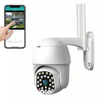 Уличная Wifi камера видеонаблюдения CAMERA CAD 555G, 2Мp, 1080p / Поворотная IP камера с удаленным доступом 234571290 фото