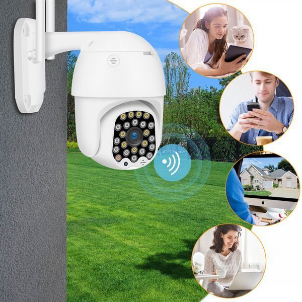 Вулична Wifi камера відеоспостереження CAMERA CAD 555G, 2Мp, 1080p / Поворотна IP камера з віддаленим доступом 234571290 фото