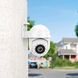 Уличная WiFi камера с влагозащитой, HOCO D2, Белый / Поворотная IP камера / Камера видеонаблюдения уличная 234581694 фото 2